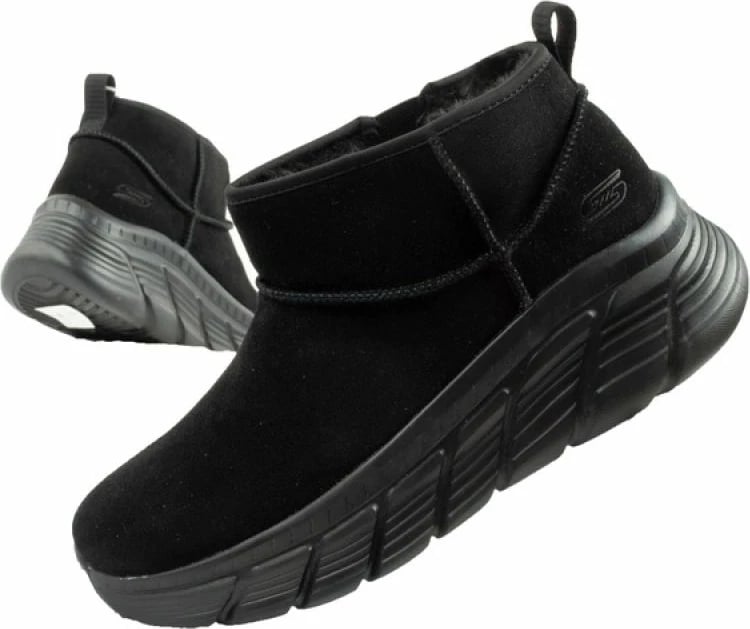 Çizme dimri për femra Skechers, të zeza