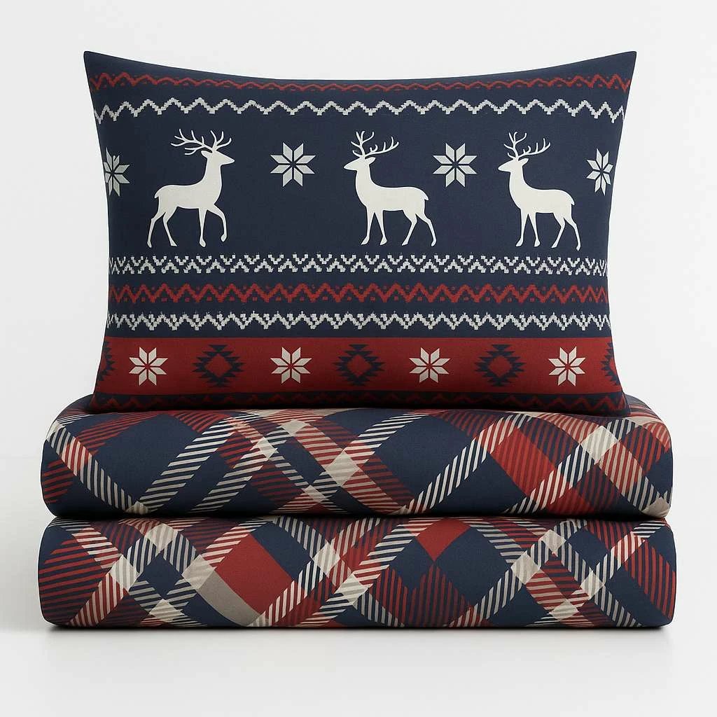 Set mbulesë jorgan XXL, një copë, ngjyrë e kuqe, e bardhë, blu e errët, gri, Chr-Coverset-2 Set mbulesë jorgan XXL, një copë, ngjyrë e kuqe, e bardhë, blu e errët, gri, Chr-Coverset-2