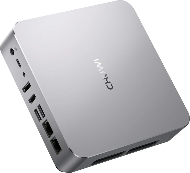 Kasë CHUWI AuBox-P-K5, Ryzen 7 8745HS, 16GB RAM, 1TB SSD, Windows 11 Pro, Argjendtë