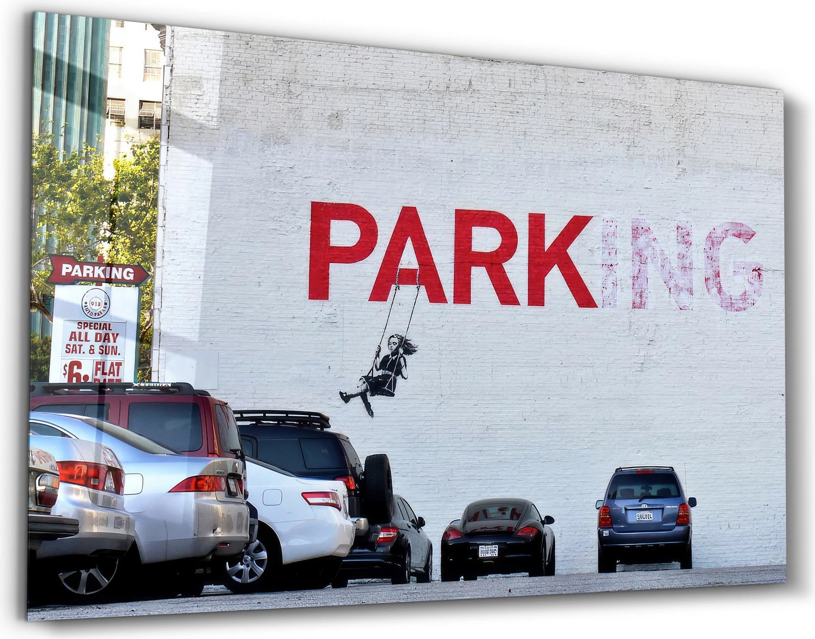 Pikturë dekorative prej xhami të temperuar, Wallity SPR-1103, 46x72cm