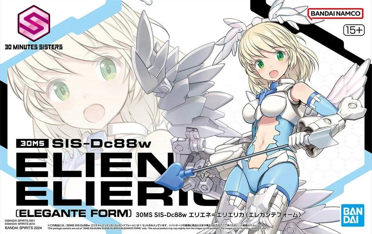 Model Bandai 30MS SIS-Dc88W Eline Elerica, Elegante Form Model Bandai 30MS SIS-Dc88W Eline Elerica, Elegante Form