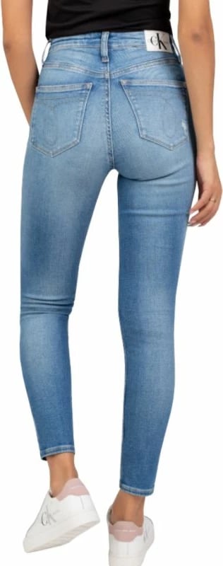 Pantallona për femra Calvin Klein, modeli Skinny W J20J218620, blu