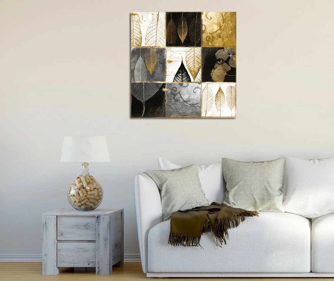 Pikturë dekorative në kanavacë, shumëngjyrëshe, KC140, 45x45cm