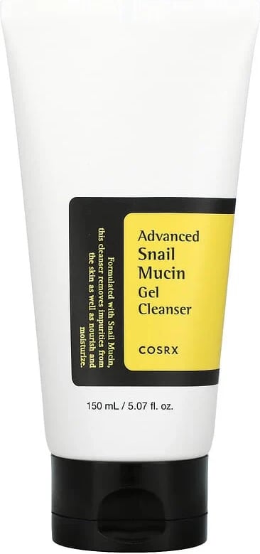Xhel pastrues Cosrx Advanced Snail Mucin Gel Cleanser, 150 ml