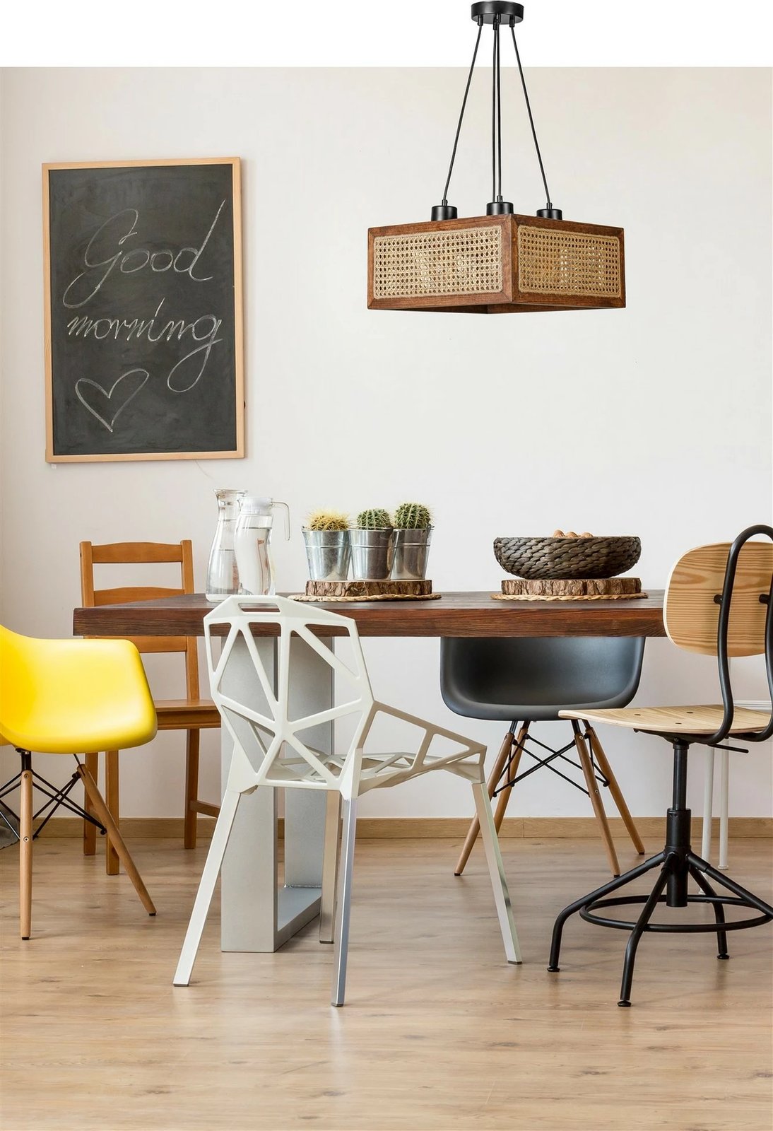 Llambë tavani Opviq, dru bredhi, kapak ratan, 8700-8