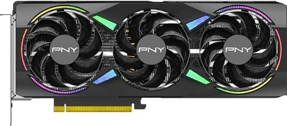 Kartelë grafike PNY GeForce RTX 5070 Ti OC 3F ARGB, 16 GB, 256-bit, 3 ventilatorë