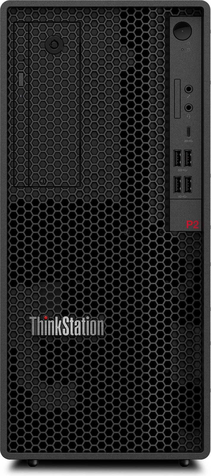 Kompjuter Lenovo ThinkStation P2 Tower Gen2, Ultra 9, 128GB RAM, 2TB SSD, integrated GPU, 750W, Win 11 Pro, e zezë