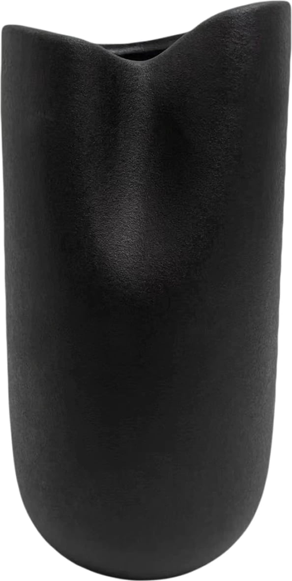 Dekor tavoline prej qeramike, ngjyrë e zezë mat, FH4607.02, 15.2x15x30H cm Dekor tavoline prej qeramike, ngjyrë e zezë mat, FH4607.02, 15.2x15x30H cm