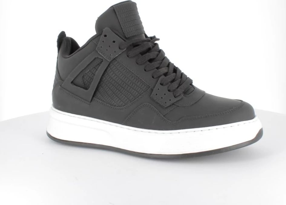 Patika të fella për meshkuj BASKETS028, të zeza