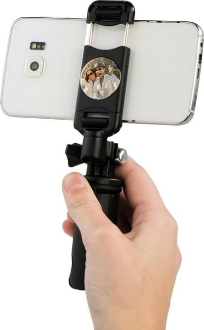 Tripod mini për smartphone Hama 4621, 20cm, i zi
