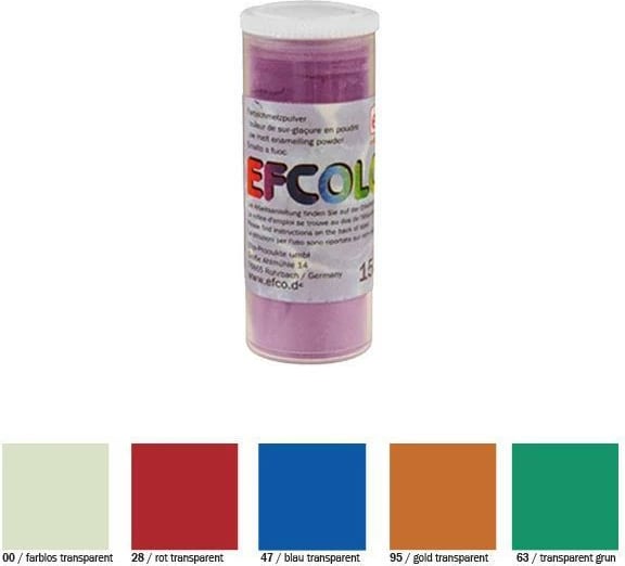 Pluhur për emalim NEXT Efcolor 5 Ngjyra Transparente