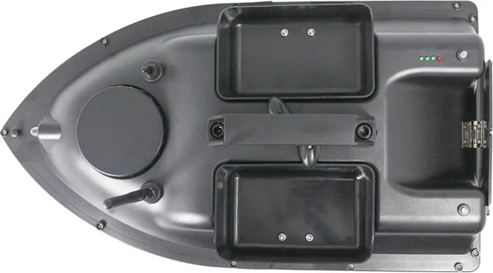 Varkë karremi me GPS, Flytec V010, 2.4G 500 m, 3 ndarje karremi, e zezë