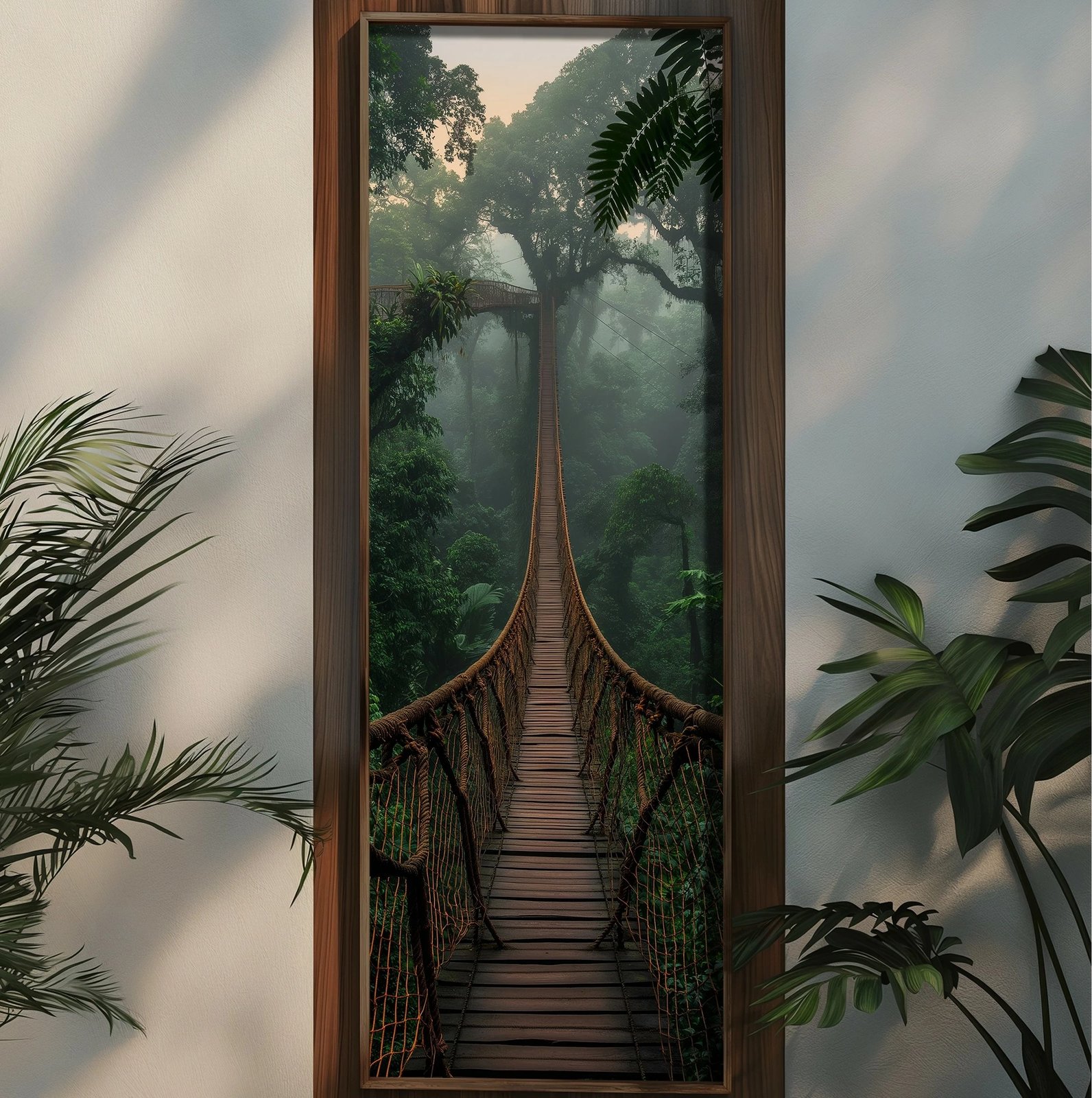 Pikturë dekorative me kornizë MDF, Wallity, EMR076