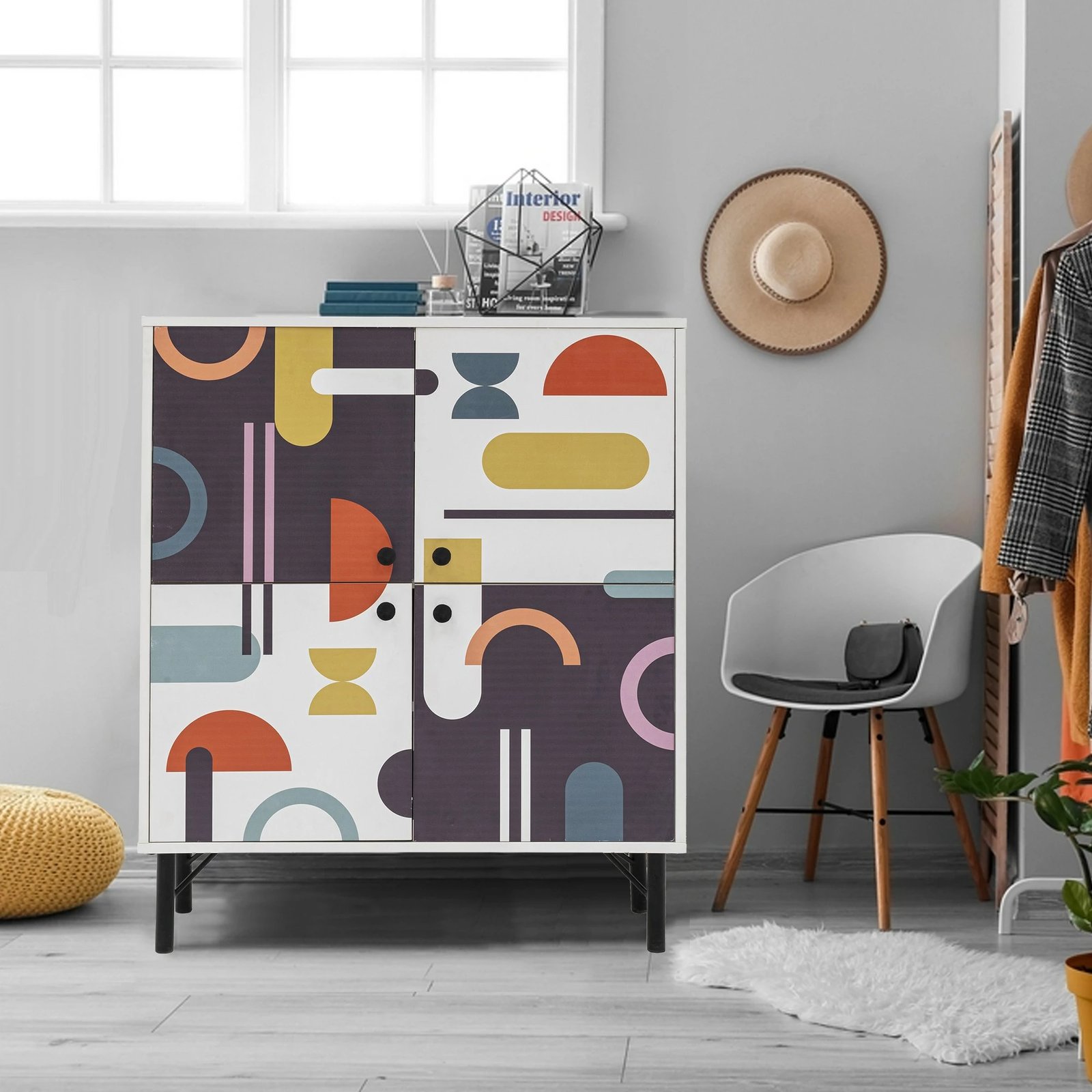 Dollap multifunksional Hanah Home, Mültilüx Sia, ngjyra të ndryshme