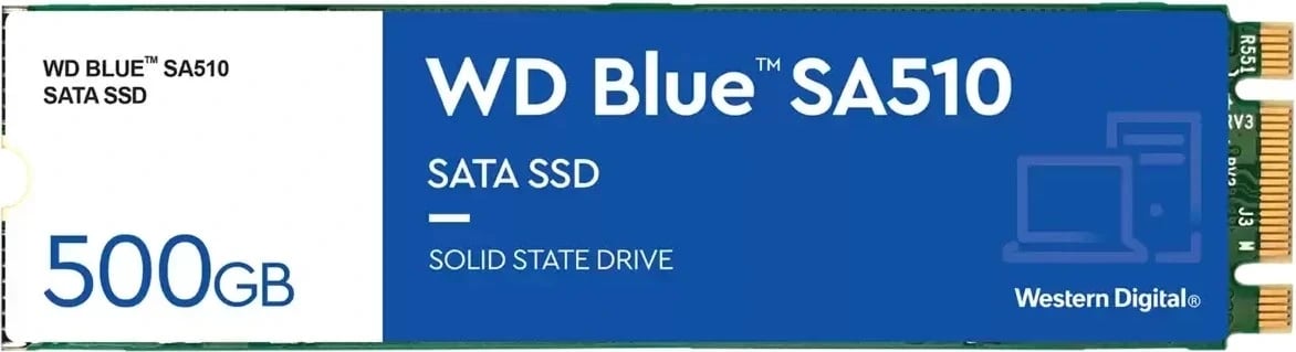Disk Western Digital Blue SSD, SA510 M.2, 500GB