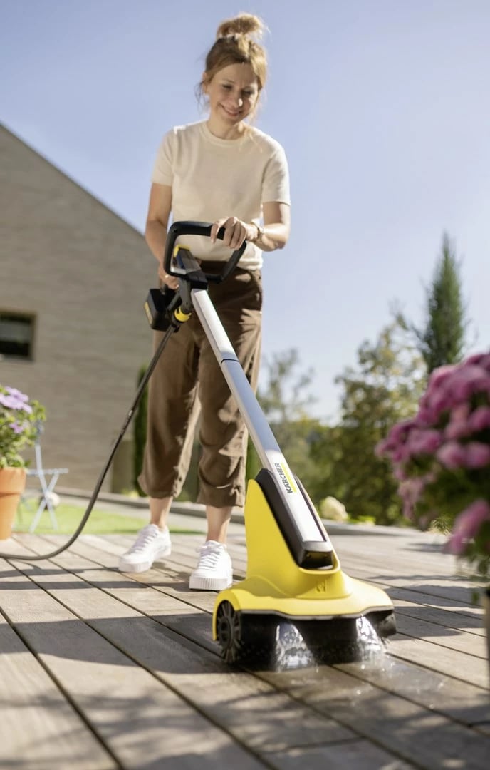 Lavatrice me presion Karcher 1.644-011.0, Compact, 180 l/h, E zezë, Argjendtë, E verdhë