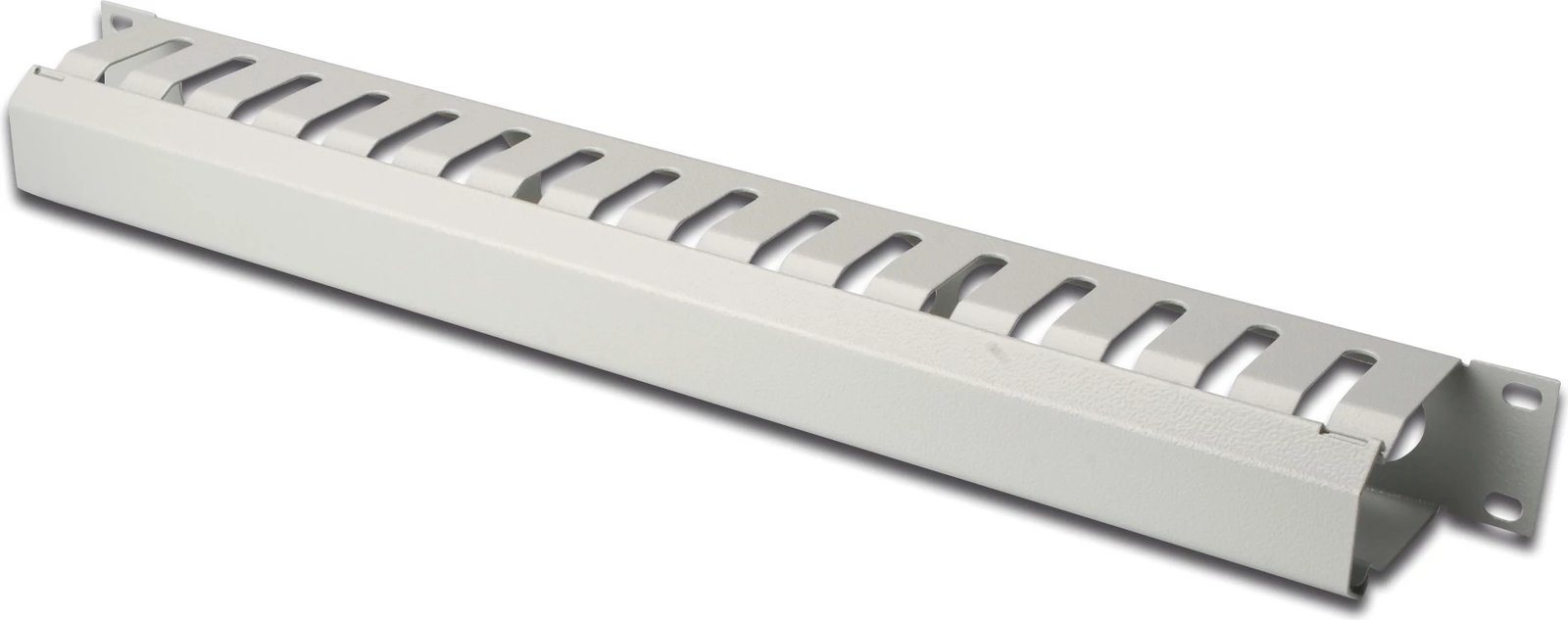 DIGITUS Panel menaxhimi kabllosh me kapak të heqshëm për kabina 483 mm (19”), 1U