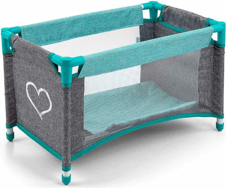 Set kukulle, Milly Mally, Elsa Prestige, me krevat, ndenjëse të lartë dhe çanta, jeshile mint