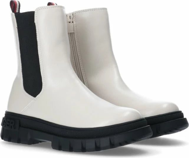 Çizme për femra Tommy Hilfiger, të bardha