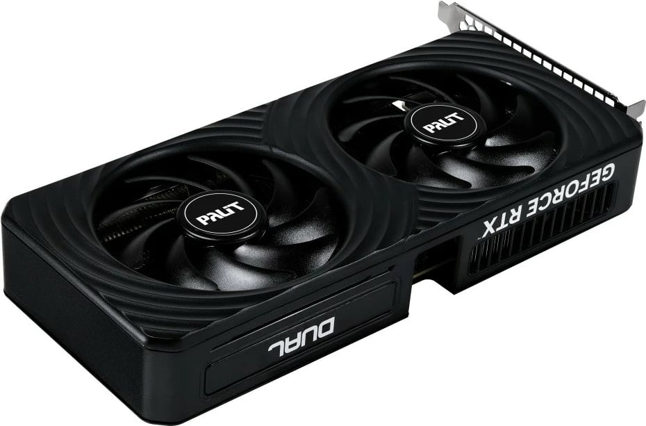 Kasë grafike Palit GeForce RTX 5060 DUAL, 8 GB GDDR7, 128-bit, e zezë