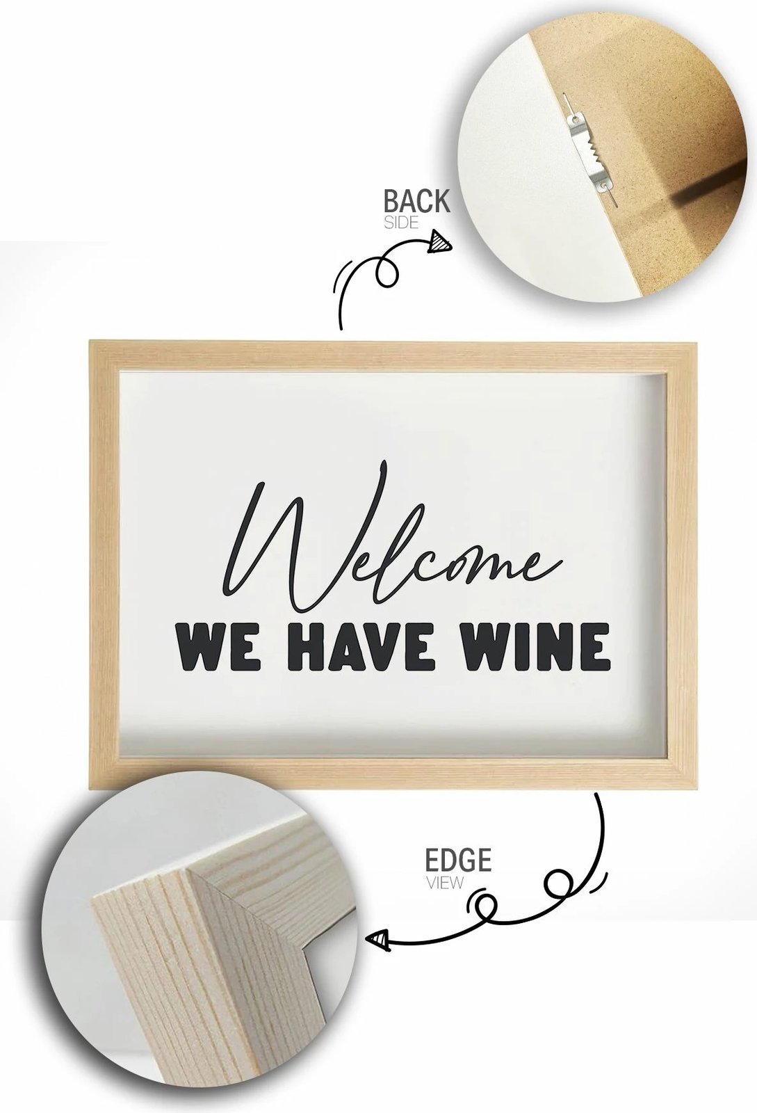 Pikturë dekorative me kornizë, shumëngjyrëshe, Ersy1Ham12