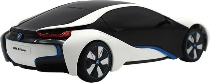 Makine me telekomandë RASTAR BMW i8 1:24, UV-sensitive, e bardhë/verdhe
