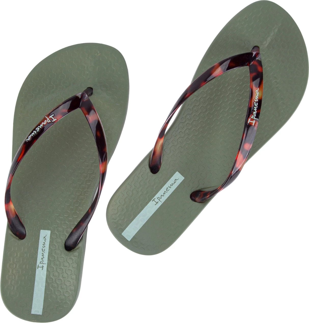 Papuqe për femra Ipanema, khaki