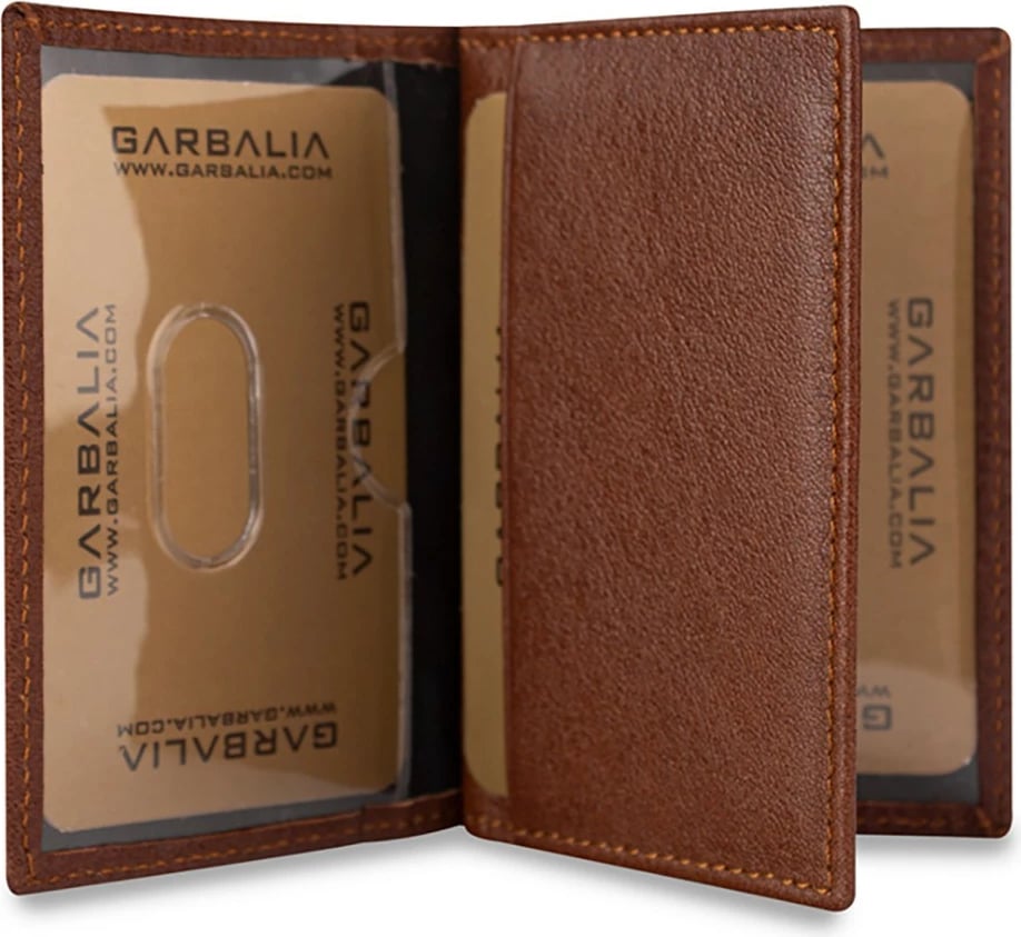 Portofol për burra, lëkurë natyrale, ngjyrë tan, Zoozie Bags, Vera