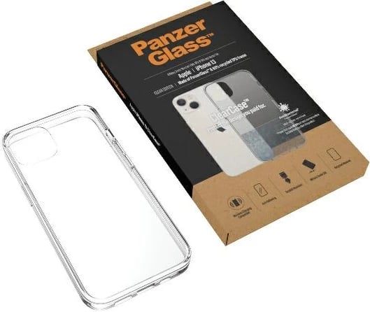 Mbështjellës PanzerGlass ClearCase për iPhone 13/14/15, transparent