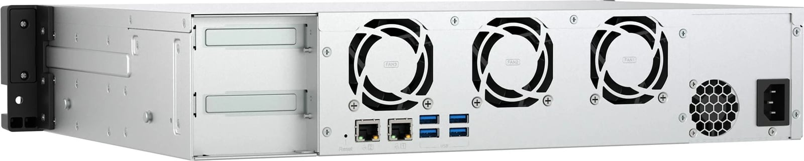 NAS server QNAP TS-855eU-8G, 2U, 8x2.5"/3.5" SATA, Intel Atom C5125, 8GB RAM, 2x2.5GbE, i zi