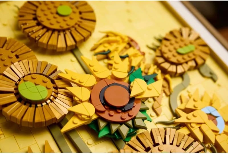 Set LEGO Art për të rritur, luledielli