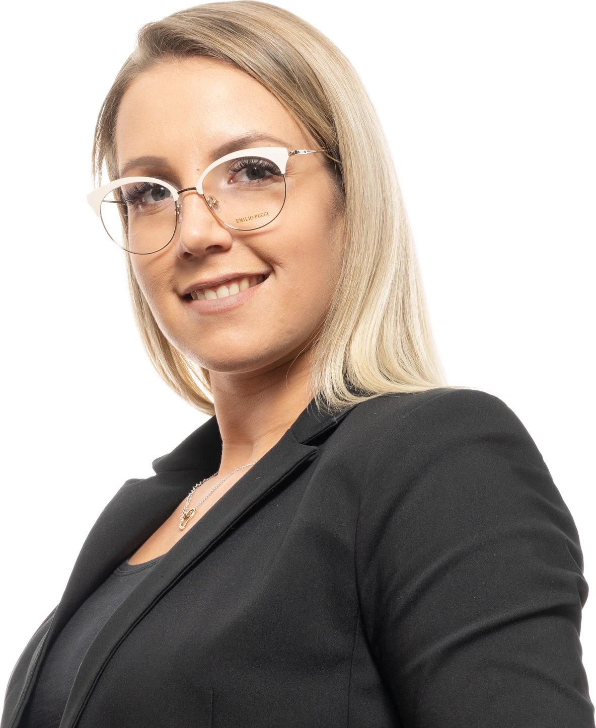 Korniza optike për femra Emilio Pucci, bezhë