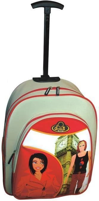 Çantë me rrota NEXT CITY GIRLS London, për vajza, 33x42cm