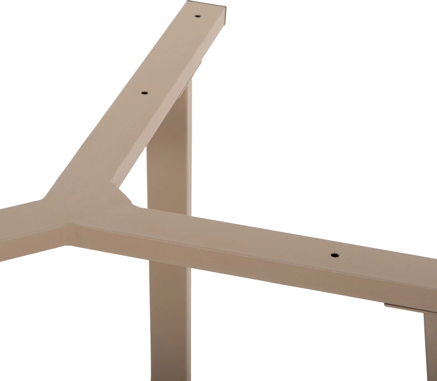 Kornizë metalike për tavolinë, ngjyrë kapuçino mat, FH471.25, 111x60x71cm