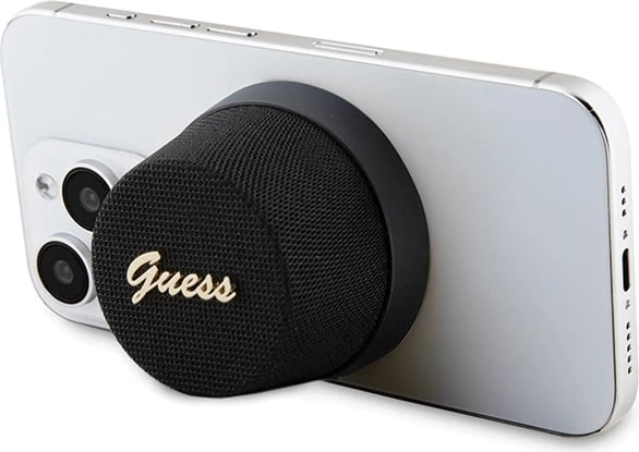 Altoparlant Bluetooth Guess Magnetic Script Metal, MagSafe, 1200mAh, i zi
