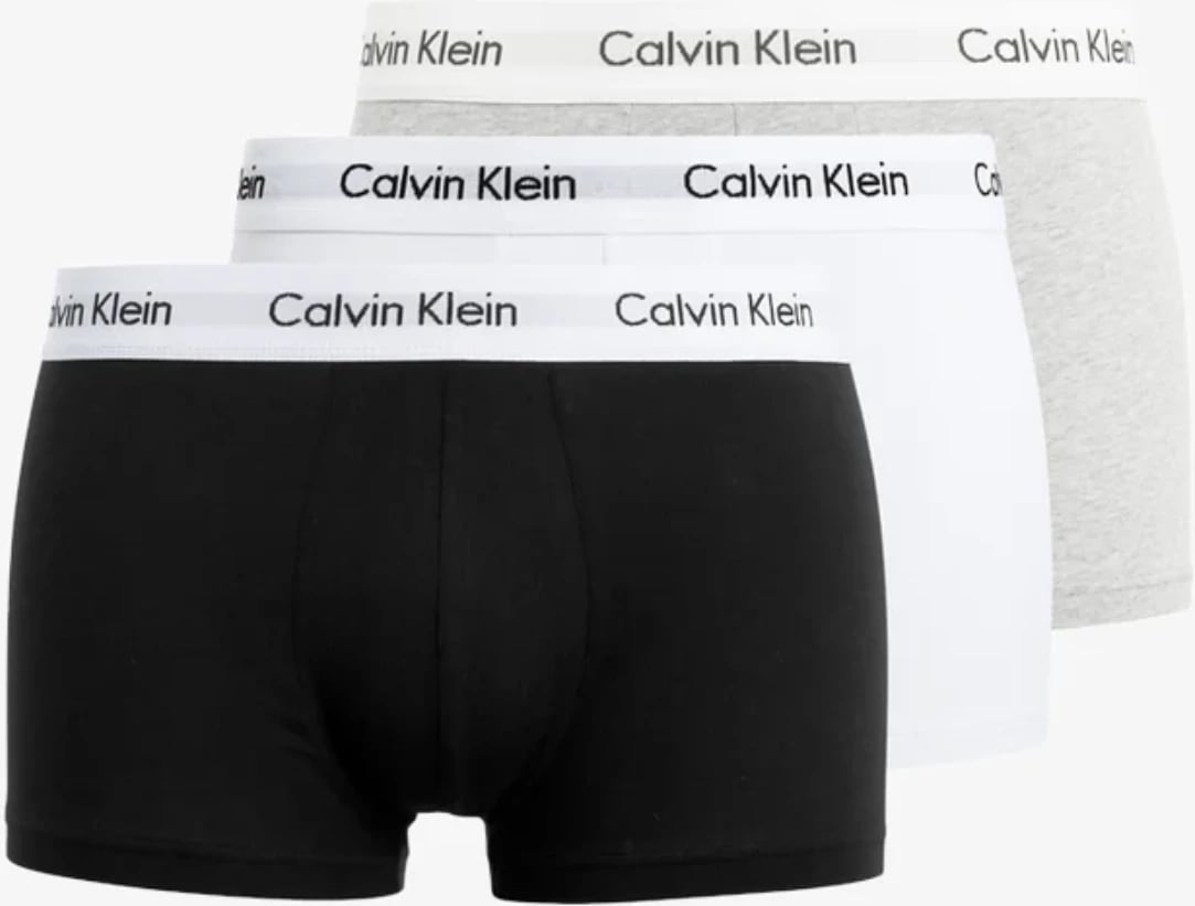 Të brendshme për meshkuj Calvin Klein, 3 palë, shumëngjyrëshe