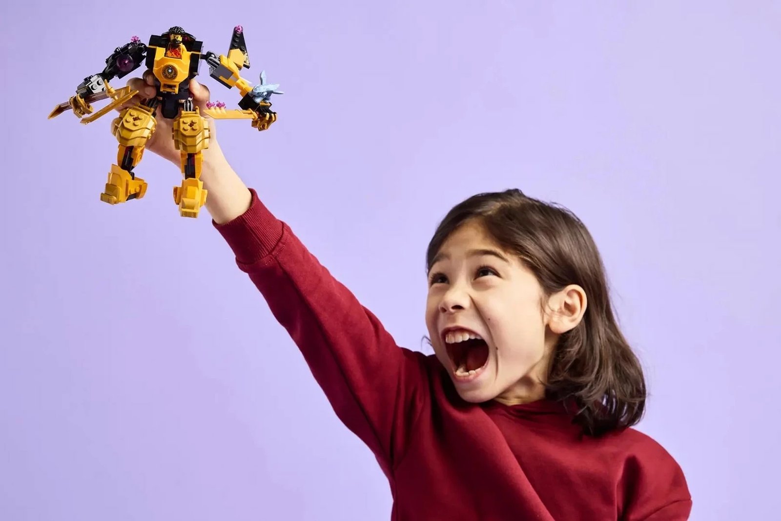 Set LEGO NINJAGO Arin's Spinjitzu Battle Mech 71839, 2 minifigura Set LEGO NINJAGO Arin's Spinjitzu Battle Mech 71839, 2 minifigura