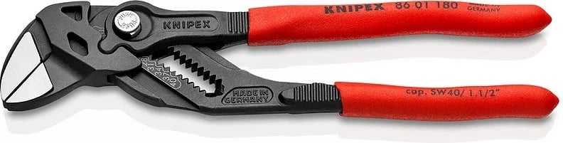 KNIPEX 86 01 180 kllapa, e kuqe