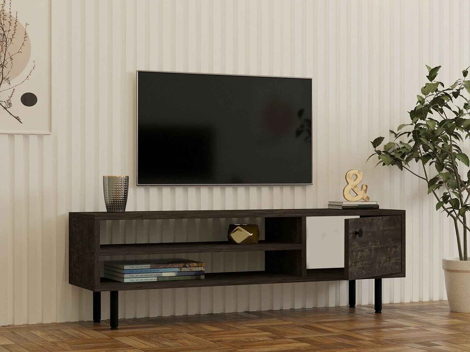 Komodë TV Hanah Home, Avila, antracit