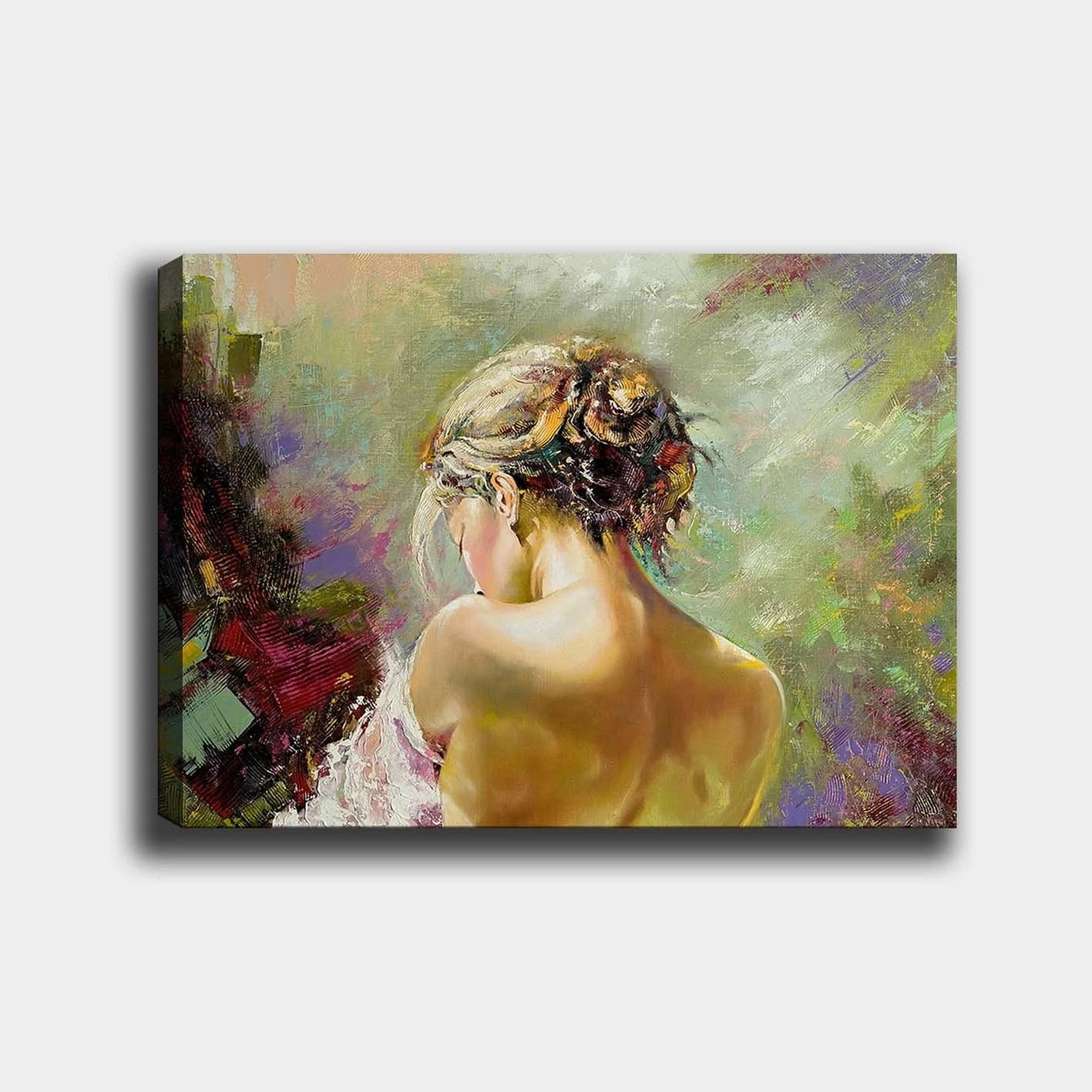 Pikturë dekorative në kanavacë, shumëngjyrëshe, 70x100cm, 16423069_70100