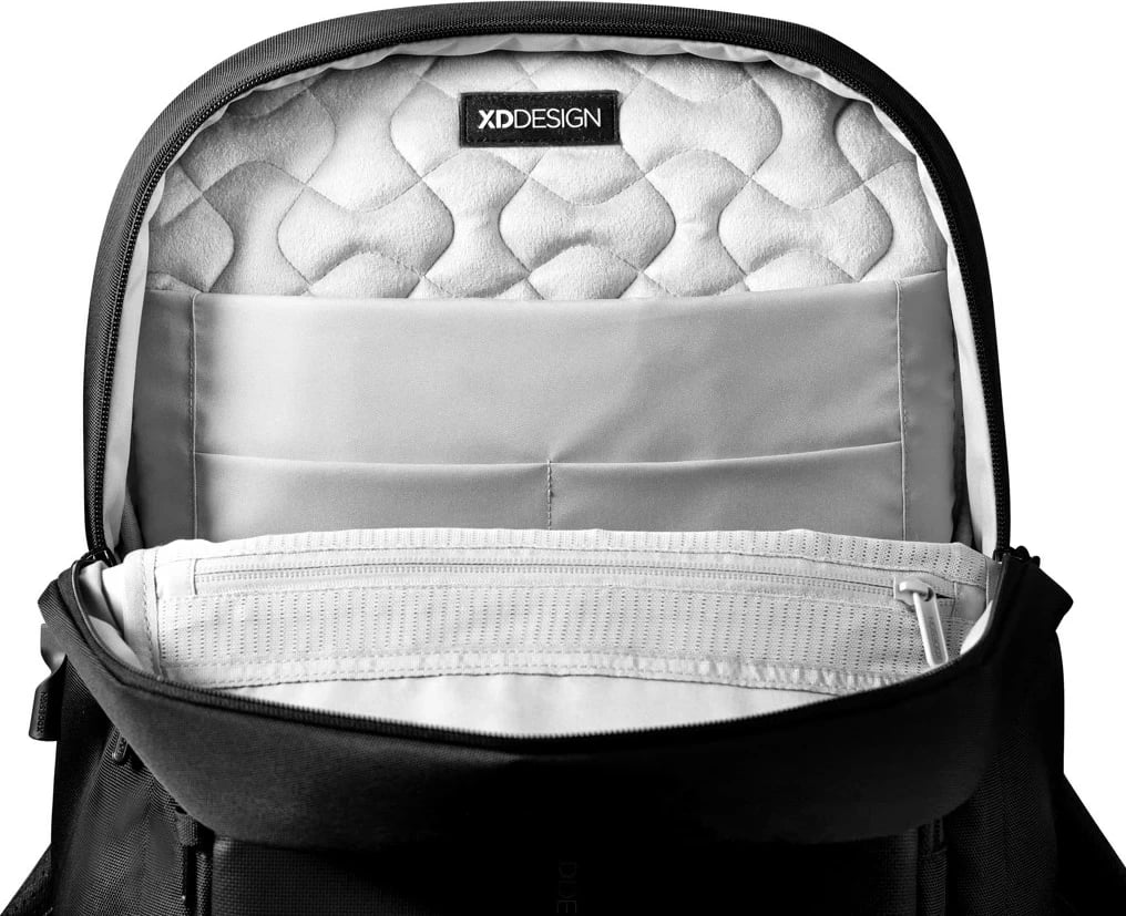 Çantë shpine XD DESIGN Soft Daypack, P705.981, 15 L, E zezë