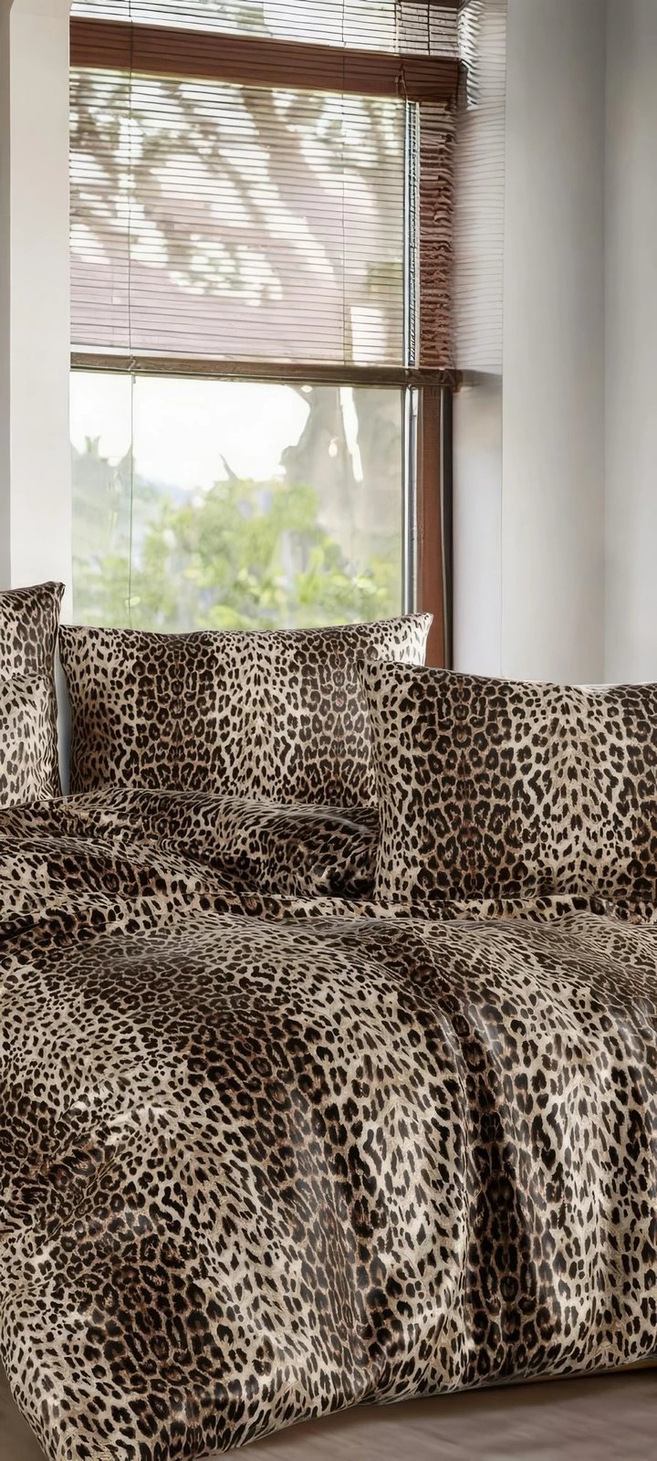 Set mbulesë për jorgan, njësh, leopard, L'essentiel