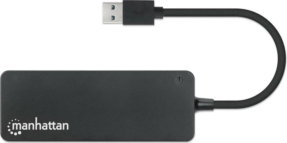 USB hub MANHATTAN 4-Port USB 3.2 Gen 1, 4x USB-A, i zi