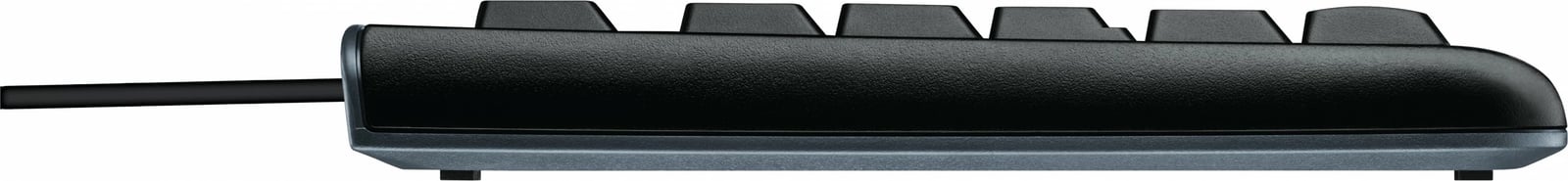 Tastierë Logitech K120, Full-size (100%), Wired, USB, QWERTY, E zezë