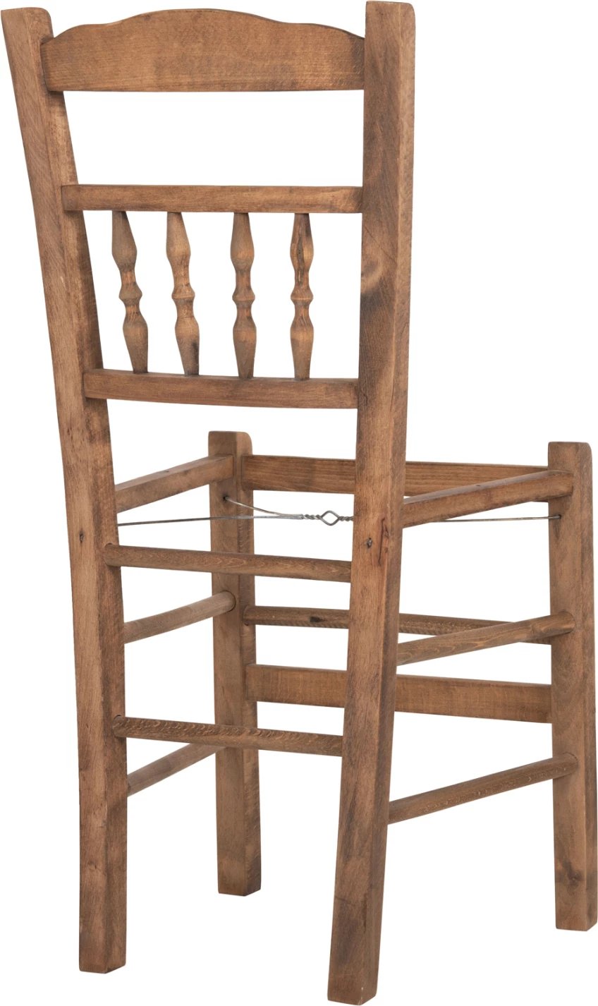 Karrige CHOSEN FH8466.01 dru ahu ngjyrë arre 40.5x40.5x87H cm. Vetëm korniza