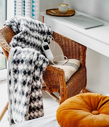 Batanije elektrike ngrohëse, Camry, CR 7442, 160x180cm, 7 nivele ngrohjeje, timer 1-9 orë