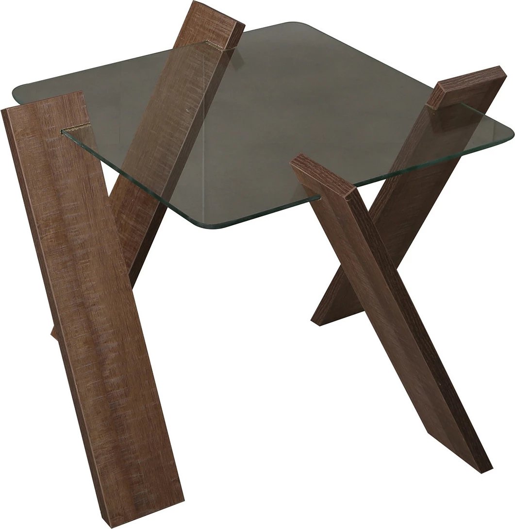 Tavolinë kafeje Hanah Home, Roman Mini, ngjyrë lisi i errët