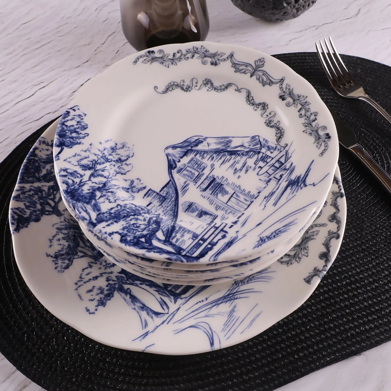 Set pjatash (7 copë), Hermia Concept, KAR7PPT1079