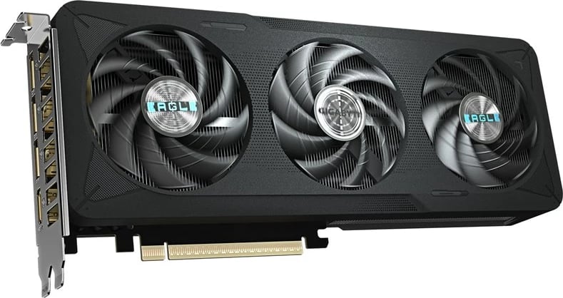 Kartelë grafike Gigabyte GeForce RTX 5060 Ti EAGLE MAX OC, 16 GB GDDR7, e zezë