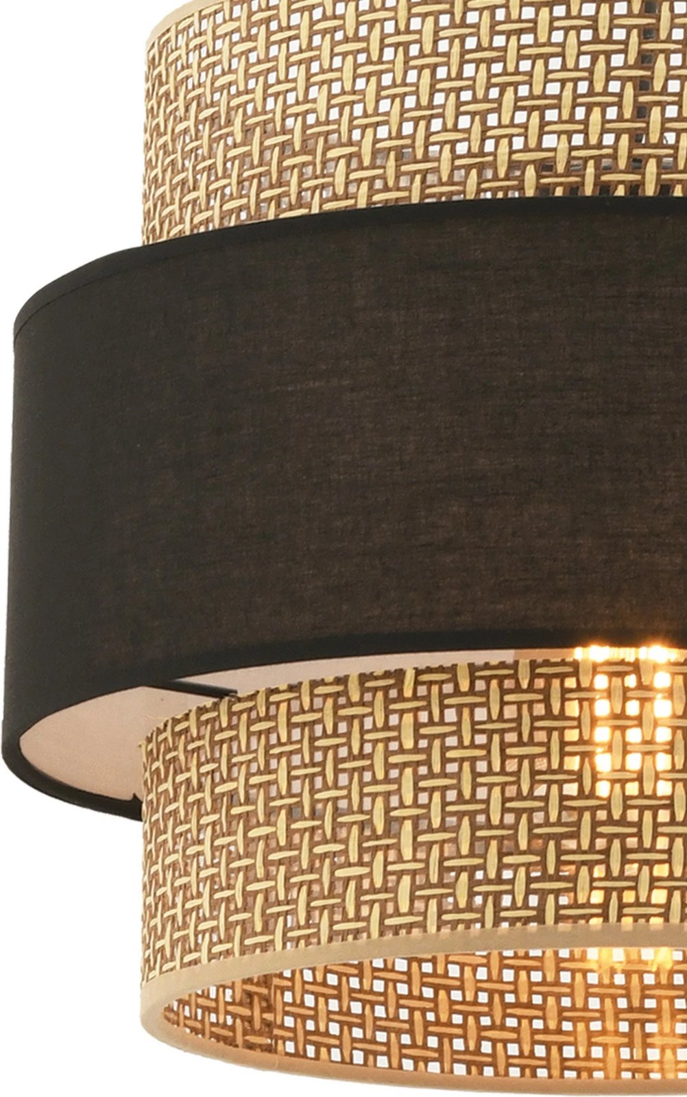 Llambë tavani Opviq, Cascade, bezhë dhe e zezë Llambë tavani Opviq, Cascade, bezhë dhe e zezë